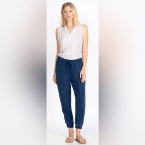 Johnny Was Alice Deep Blue Joggers